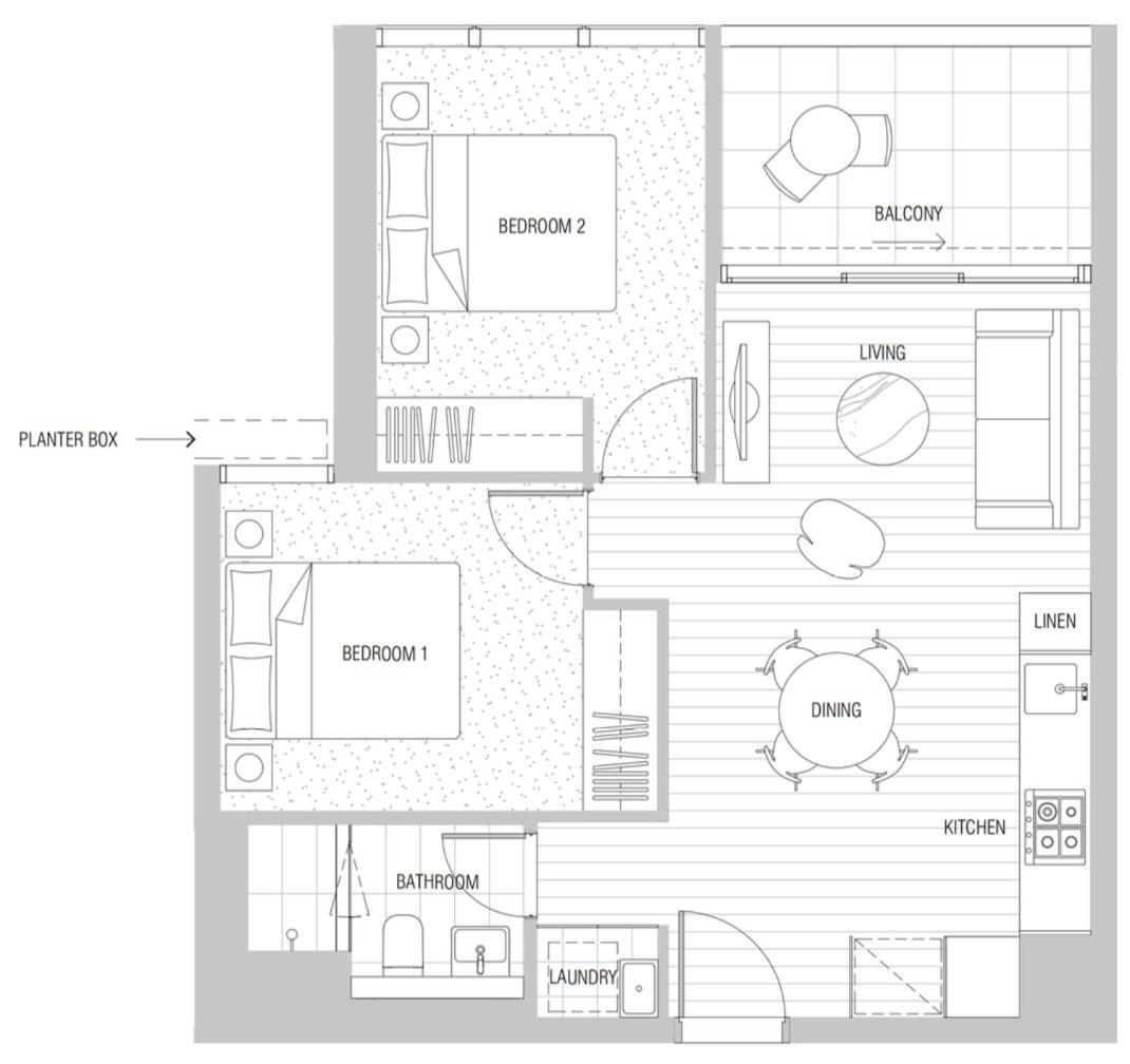 914D Lovely 2Bedroom Apt W City View Near Yara River With Free Parking Мельбурн Екстер'єр фото